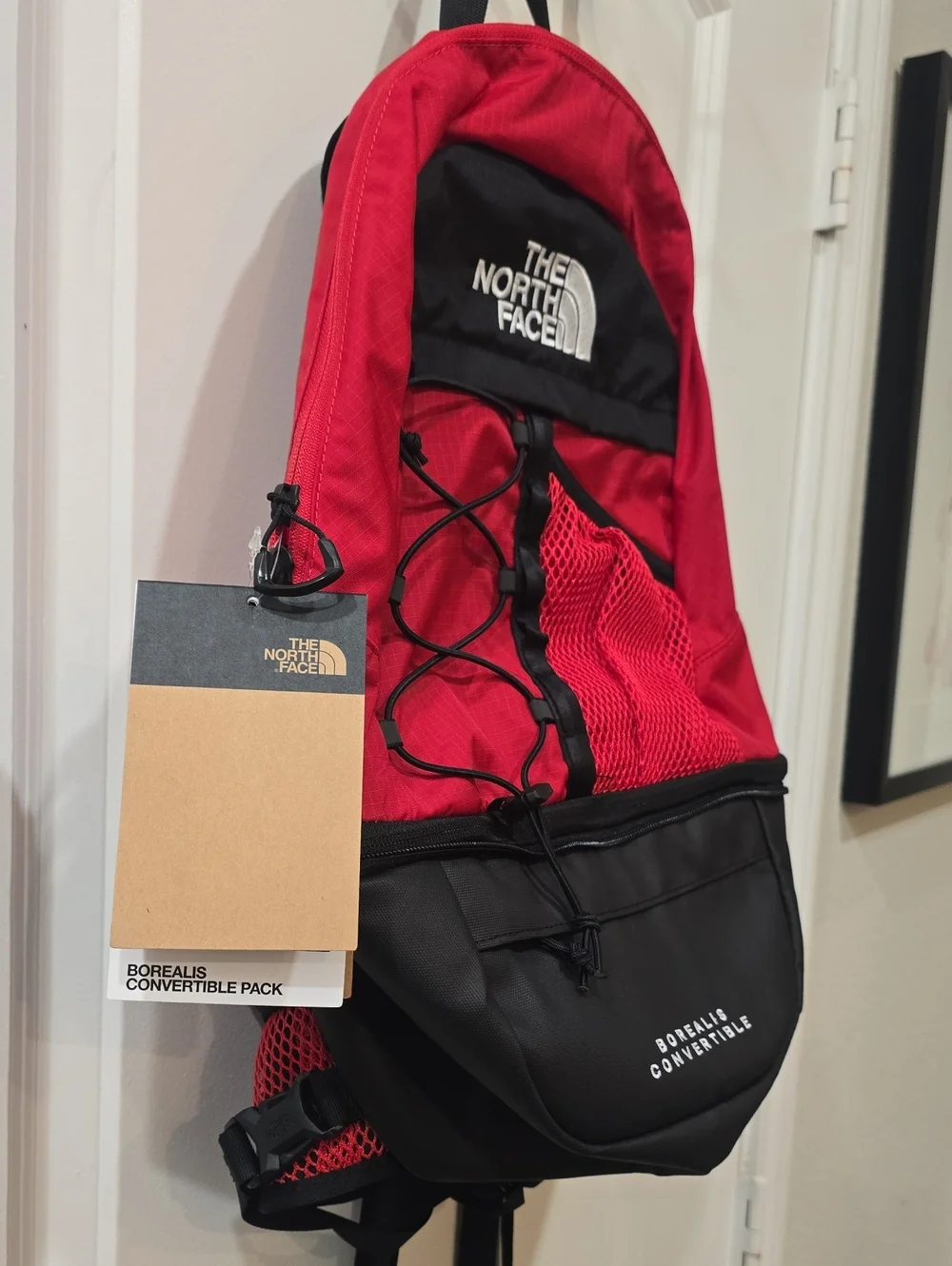 The North Face versatile backpack